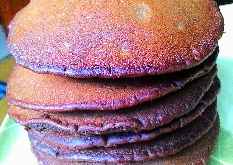 Pancake coklat rasa brownies