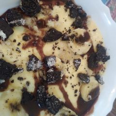 A picture of Chocolate custard.