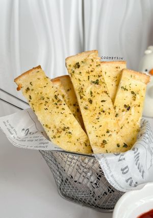 Foto resep Garlic Bread Sat Set Modal Roti Tawar