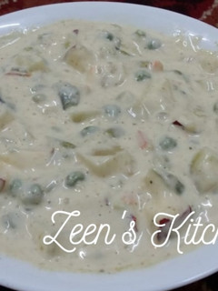 A picture of Russian Salad.