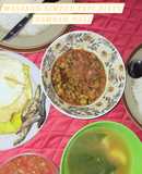 Sambal goreng kerang kupas