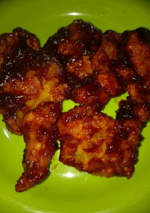 Foto resep Ayam Fillet Crispy Bumbu Richeese Pedas, Simple!