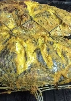 Foto resep Ikan nila bakar bumbu padang