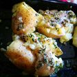 Papas aplastadas sabrosas