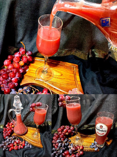 عکسی از دستور آب انگور یاقوتی🍇🍇