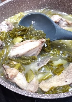 Foto resep Sayur Asin ayam