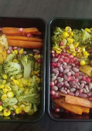 A picture of Scrumptious Brocolli Veggie Salad.