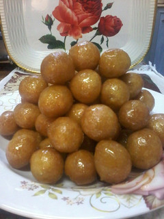 صورة لوصفة لقيمات