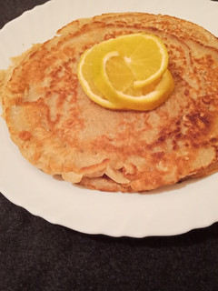 A picture of Vanilla Cinnamon Pancakes.
