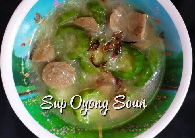 Resep Sup Oyong Soun Anti Gagal