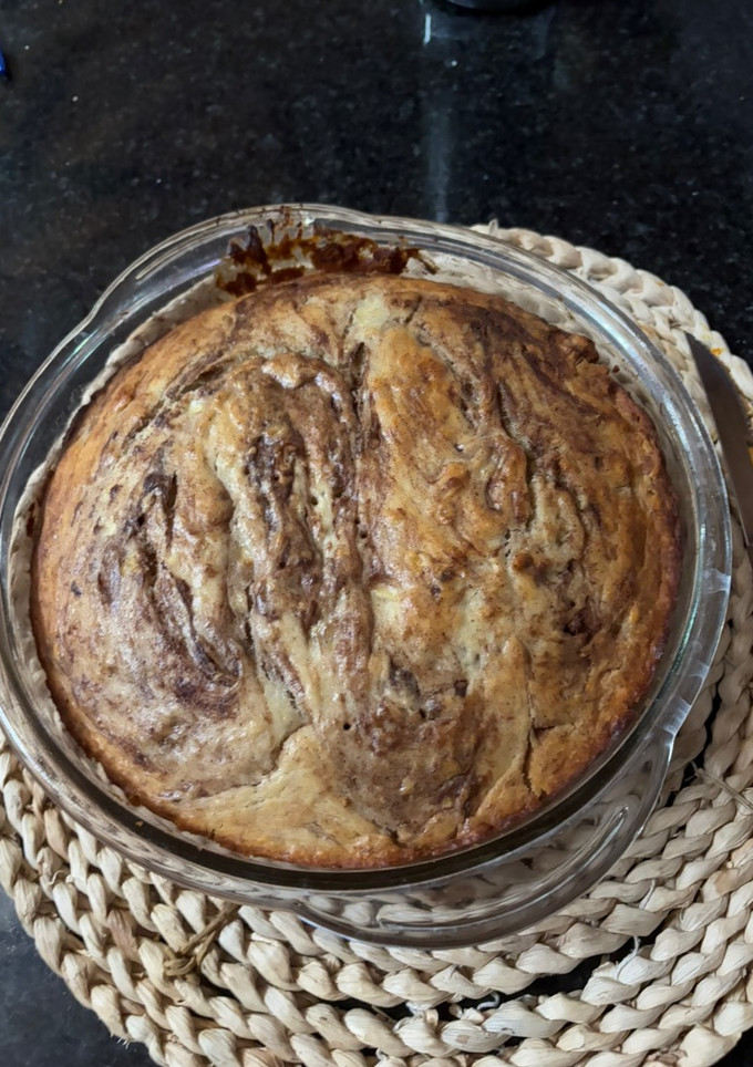 Una foto de Budín de banana