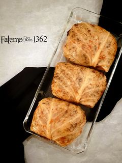 عکسی از دستور دلمه برگ کلم