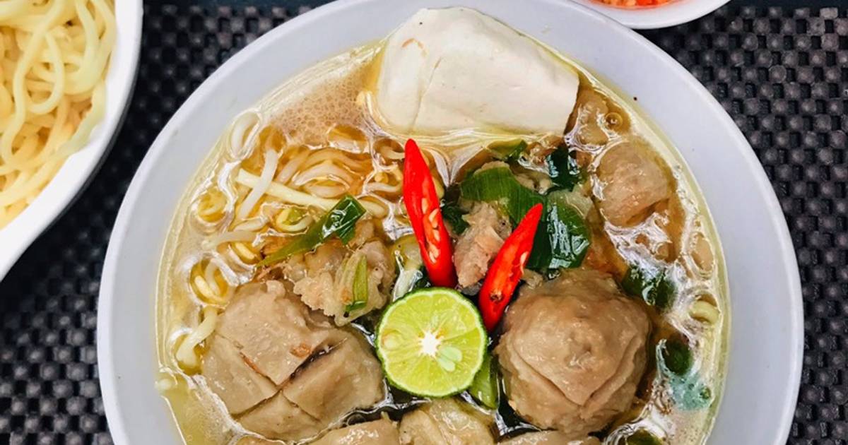 Resep Kuah Bakso Gurih Oleh Anif Agustina Cookpad