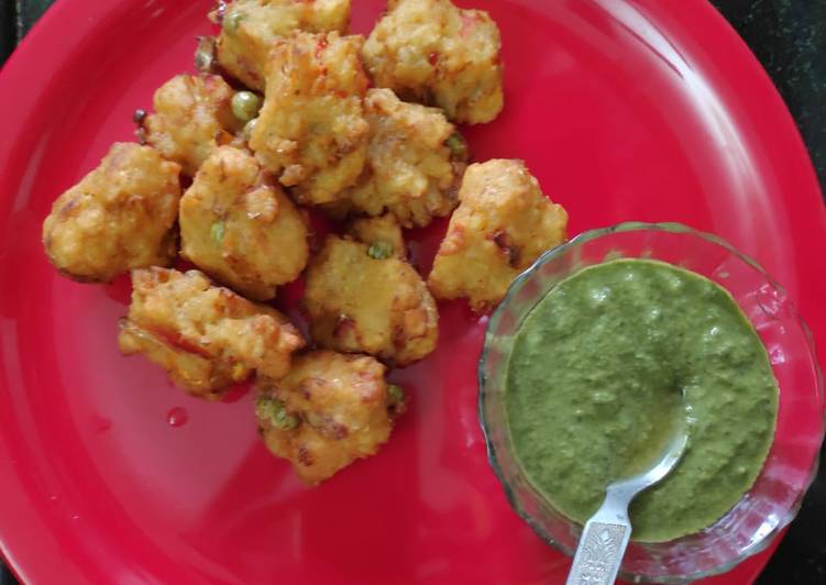 Recipe of Super Quick Homemade Poha bhajia