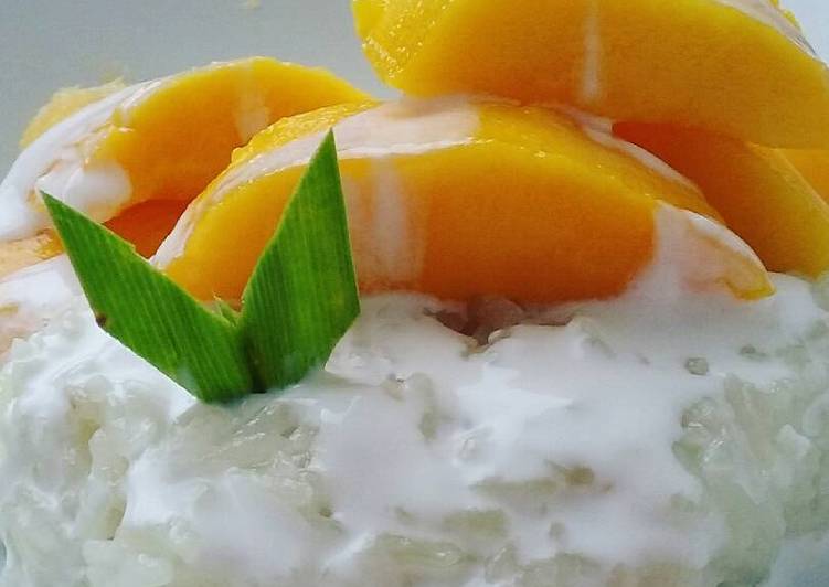 Bagaimana Membuat Mango Sticky Rice Magic Com yang Enak