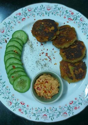 গার্বঞ্জো টিক্বী (garbanzo tikki recipe in Bengali) রেসিপির প্রধান ছবি