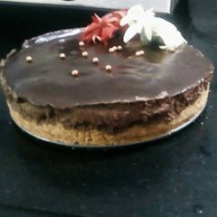 Chocolate cheesecake A picture of Chocolate cheesecake.
