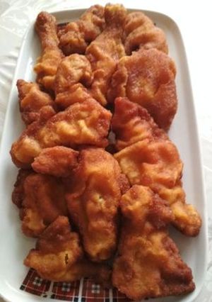 Apa kedvenc rántott csirkéje, ami előbb sül, utána párolódik  🐥 recept fotója