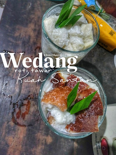 Foto resep Wedang roti tawar kuah santan