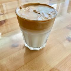 A picture of Dalgona Coffee.
