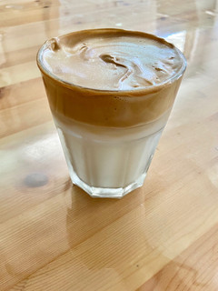 A picture of Dalgona Coffee.