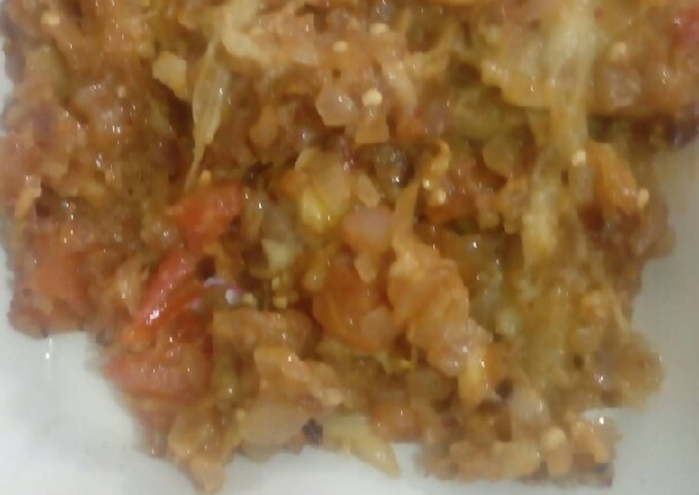 Brinjal bhartha