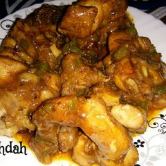 A picture of Gur Glazed Chicken.