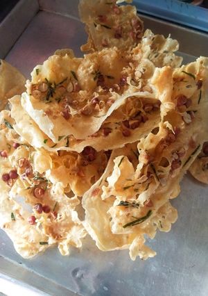 Foto resep Peyek kacang /teri krispi engga capek ngunyah