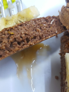Una foto de Hotcakes de Avena, chocolate y Banana (4 unidades)