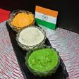 Tricolour Dahi Vada
