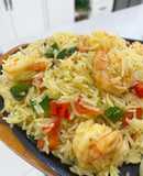 Shrimp stir fried rice