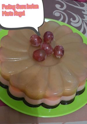 Foto resep Puding Susu Instan Marie Regal