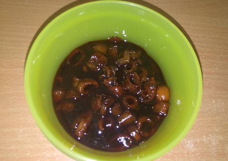 Cumi Goreng Asam Manis