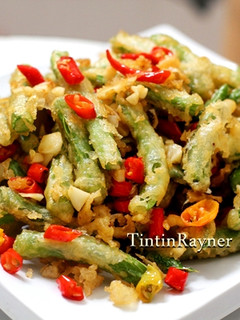 Foto resep Buncis Cabai Garam kilat khas Chinese Resto