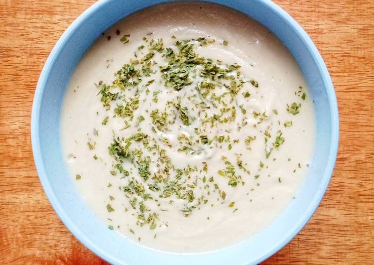 Resep Unik Bread and Caulliflower Porridge Enak dan Sehat