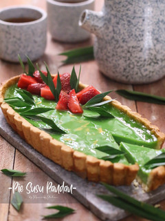 Foto resep Pie Susu Pandan