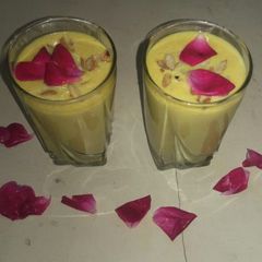 A picture of Badam Kesar Thandai recipe | How to make Badam Kesar Thandai.