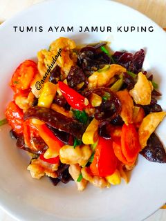 Foto resep Tumis Ayam Jamur Kuping