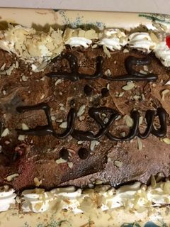 صورة لوصفة كيكة عيد الميلاد
