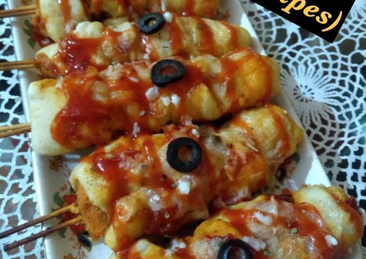 Pizza on stick