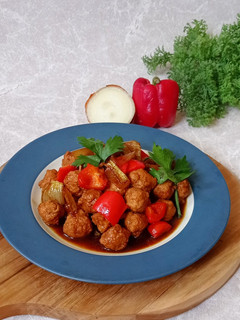 Foto resep Bola Daging Saus Tiram