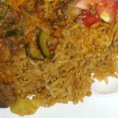 Vegetable rice A picture of Vegetable rice.