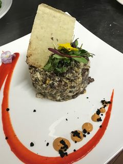 Una foto de Revuelto de Morcilla de Burgo