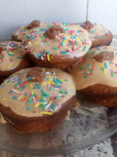 Una foto de Muffins de crema de leche