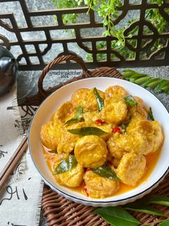 Foto resep Tofu Telur Asin / Salted Egg Tofu