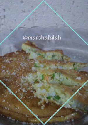 Foto resep Rice Omelette (Mpasi 1th 4 bintang)