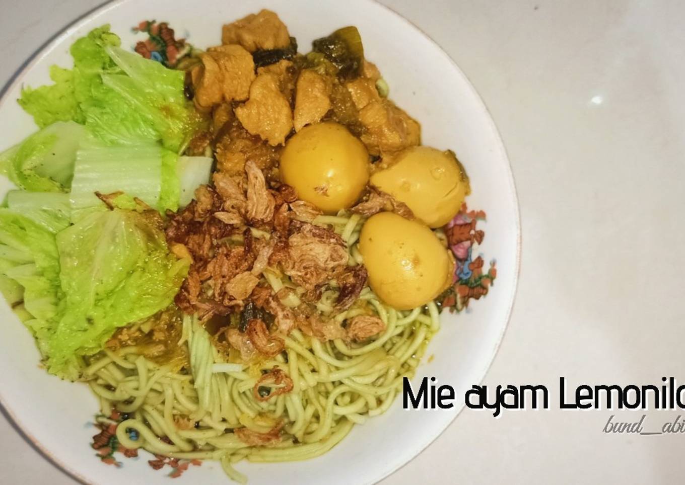 Mie Ayam Lemonilo