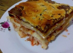 Una foto de Pasticho 🇻🇪 (Lasaña) 3 tipos: papa, pasta o maduro (plátano)