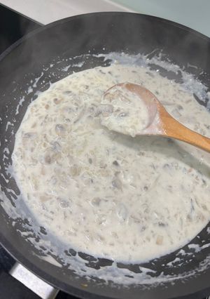 奶油蘑菇醬 的食譜成品照片