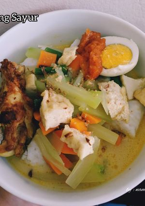 Foto resep Lontong Sayur Praktis